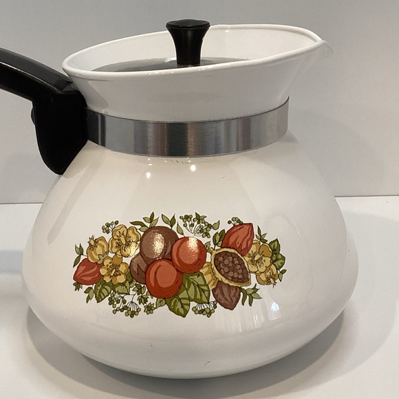 👠 Vintage Corningware Teapot - Picture 4 of 10